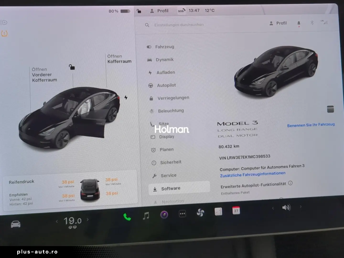TESLA Model 3 Long Range 79 kWh Facelift AWD EAP Pr.In