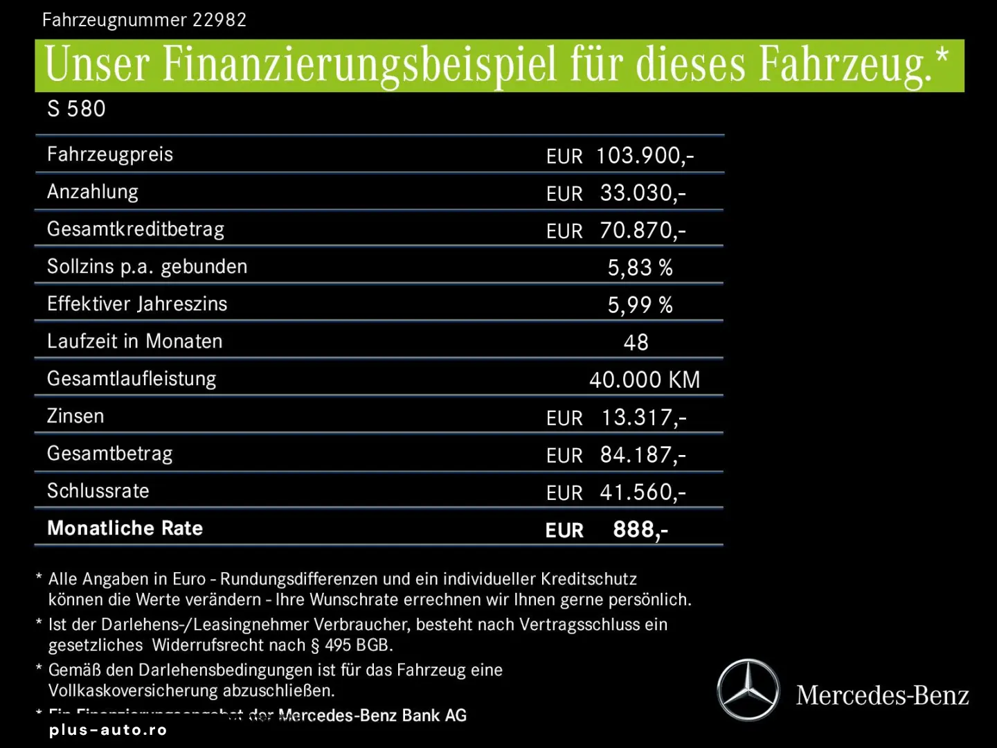 MERCEDES-BENZ S 580 e 4M AMG Line AR-Head-up Hintera&hellip;