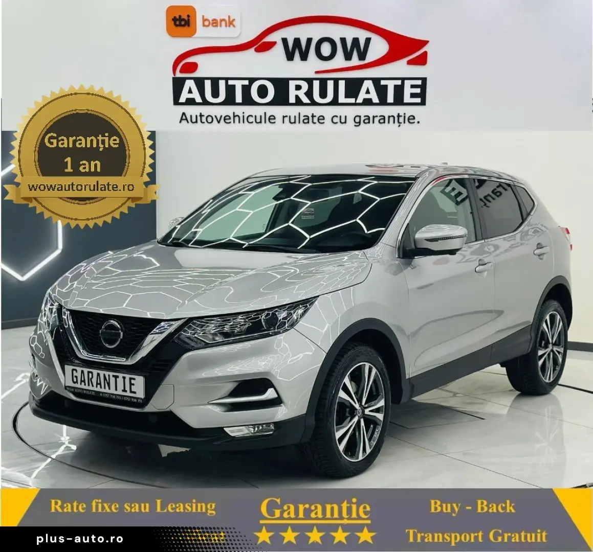 NISSAN Qashqai 2018 1.2i E6 Garantie 12 Luni Rate Avans 0 Do