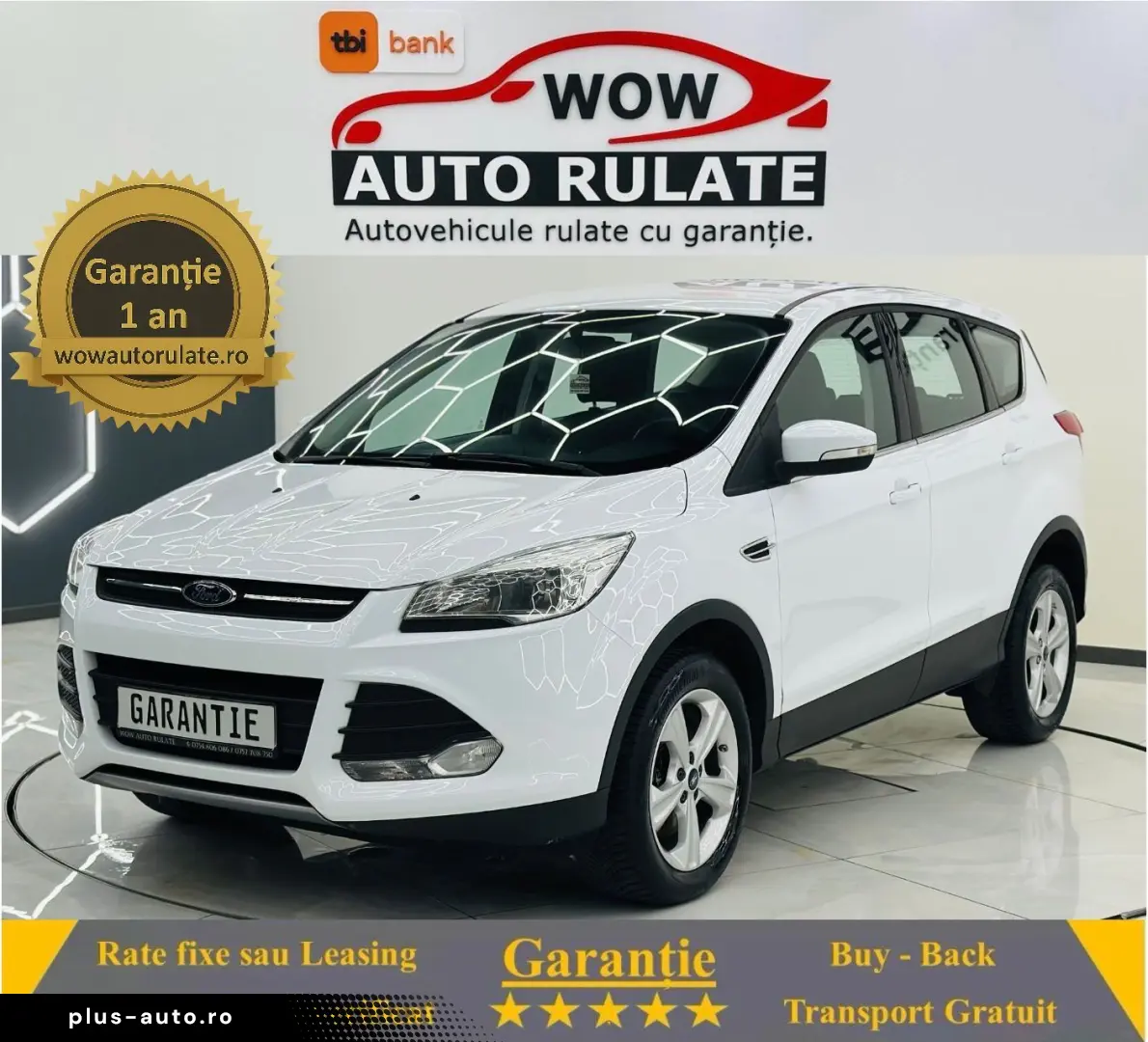 FORD KUGA 2014 2.0D E5 4X4 Garantie 12 Luni Rate Avans 0 Doa
