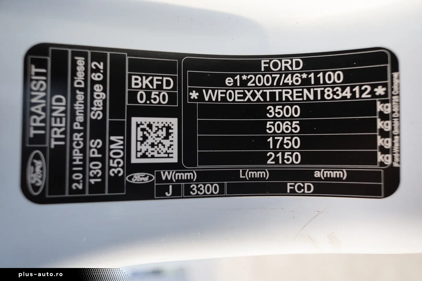 Ford Transit L2H2 2.0D MHEV 130CP