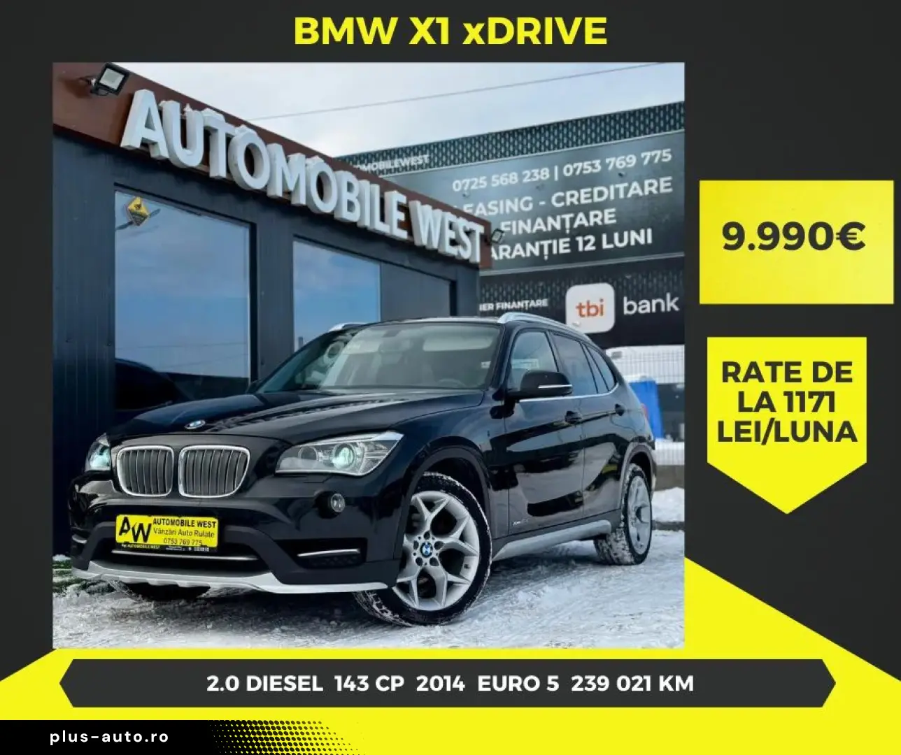 Bmw X1 Gen-E84-2009-2015