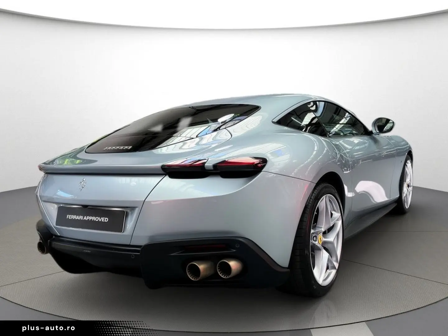 FERRARI Roma Grigio Alloy Cioccolato Magneride Alcantara