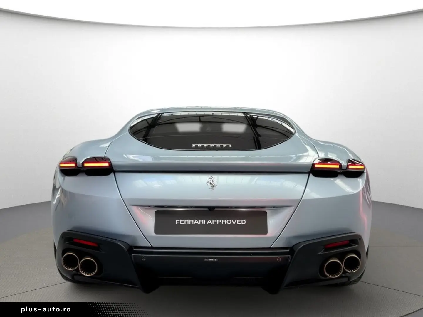 FERRARI Roma Grigio Alloy Cioccolato Magneride Alcantara