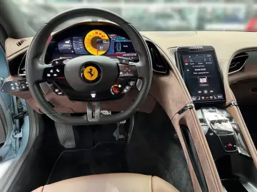 FERRARI Roma Grigio Alloy Cioccolato Magneride Alcantara