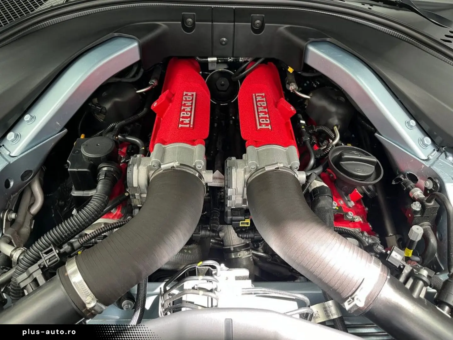 FERRARI Roma Grigio Alloy Cioccolato Magneride Alcantara