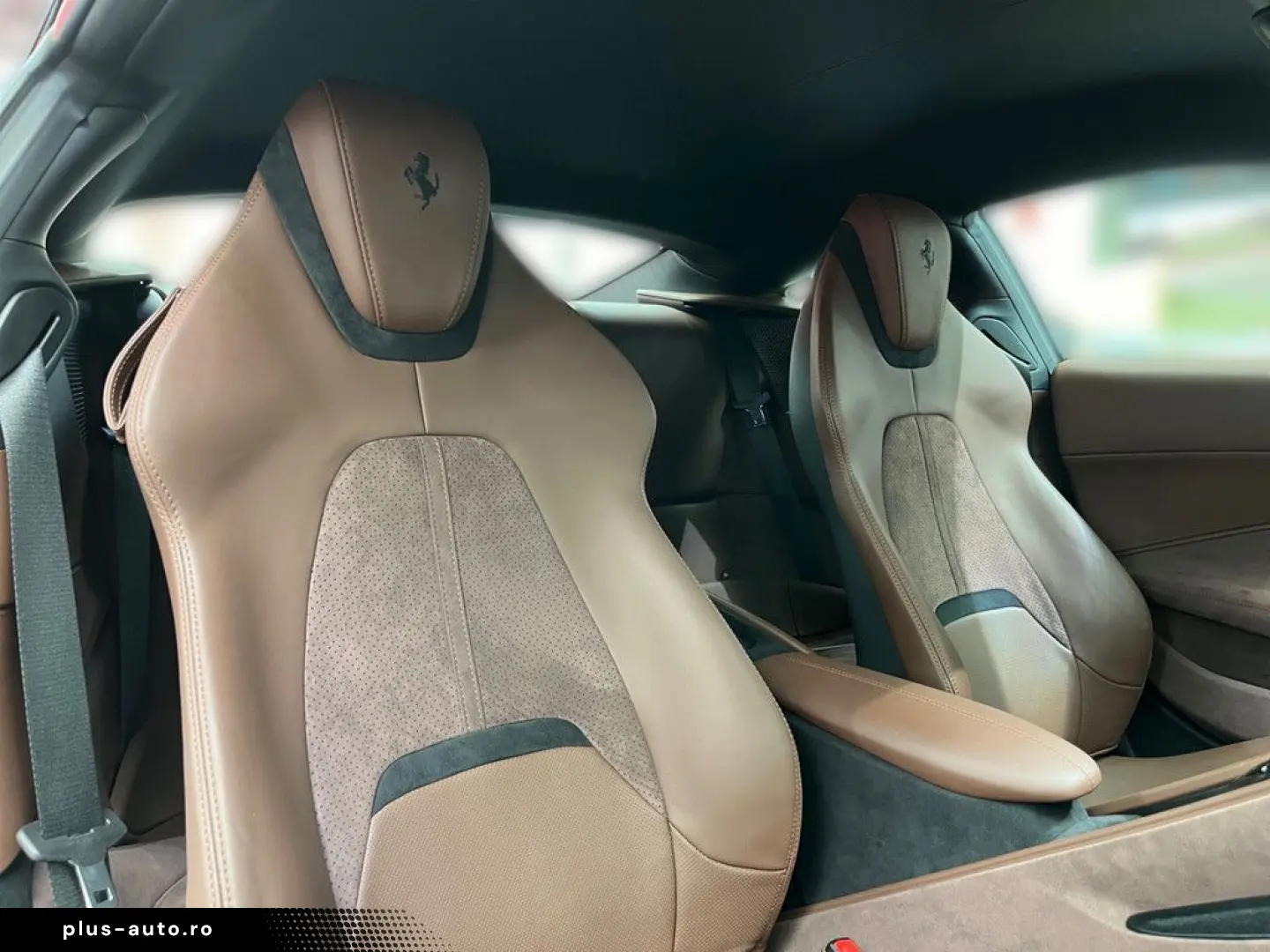 FERRARI Roma Grigio Alloy Cioccolato Magneride Alcantara