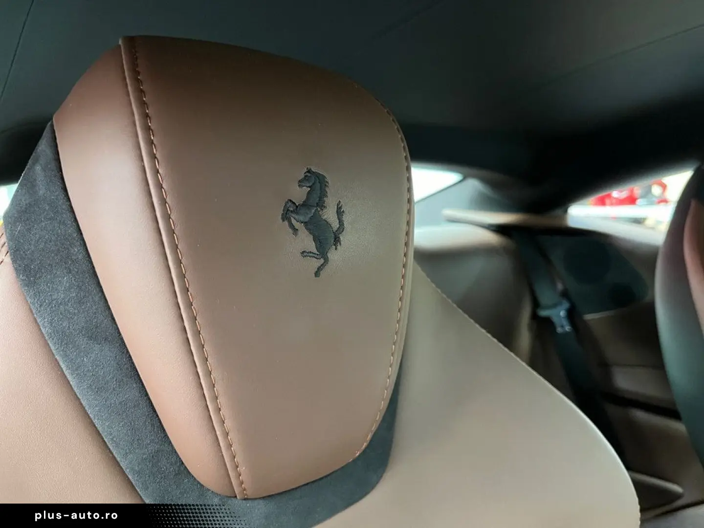 FERRARI Roma Grigio Alloy Cioccolato Magneride Alcantara