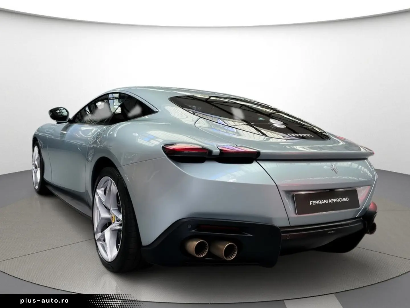 FERRARI Roma Grigio Alloy Cioccolato Magneride Alcantara