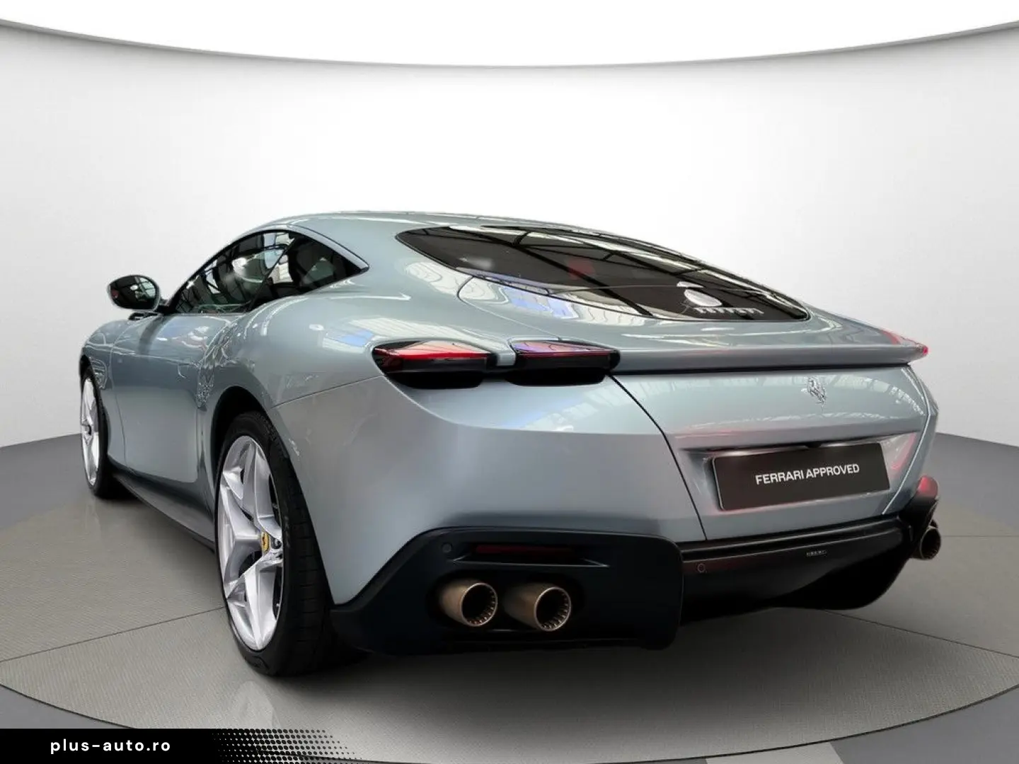 FERRARI Roma Grigio Alloy Cioccolato Magneride Alcantara