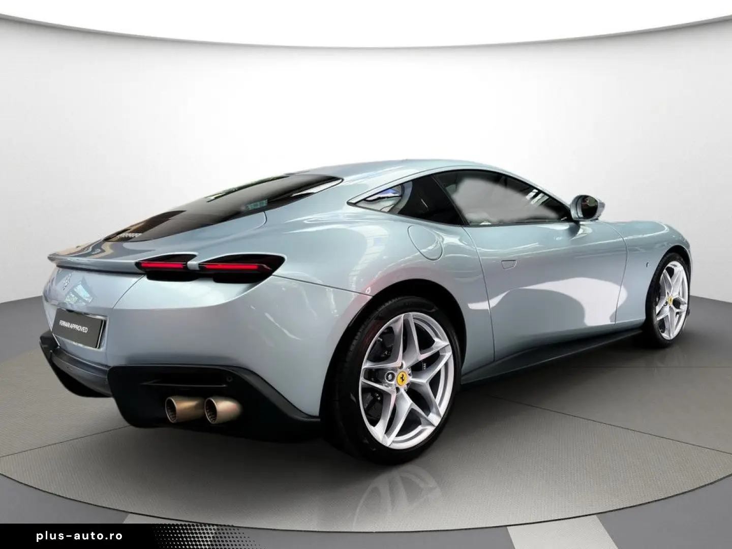 FERRARI Roma Grigio Alloy Cioccolato Magneride Alcantara