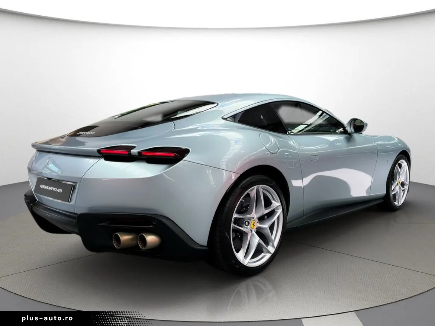 FERRARI Roma Grigio Alloy Cioccolato Magneride Alcantara