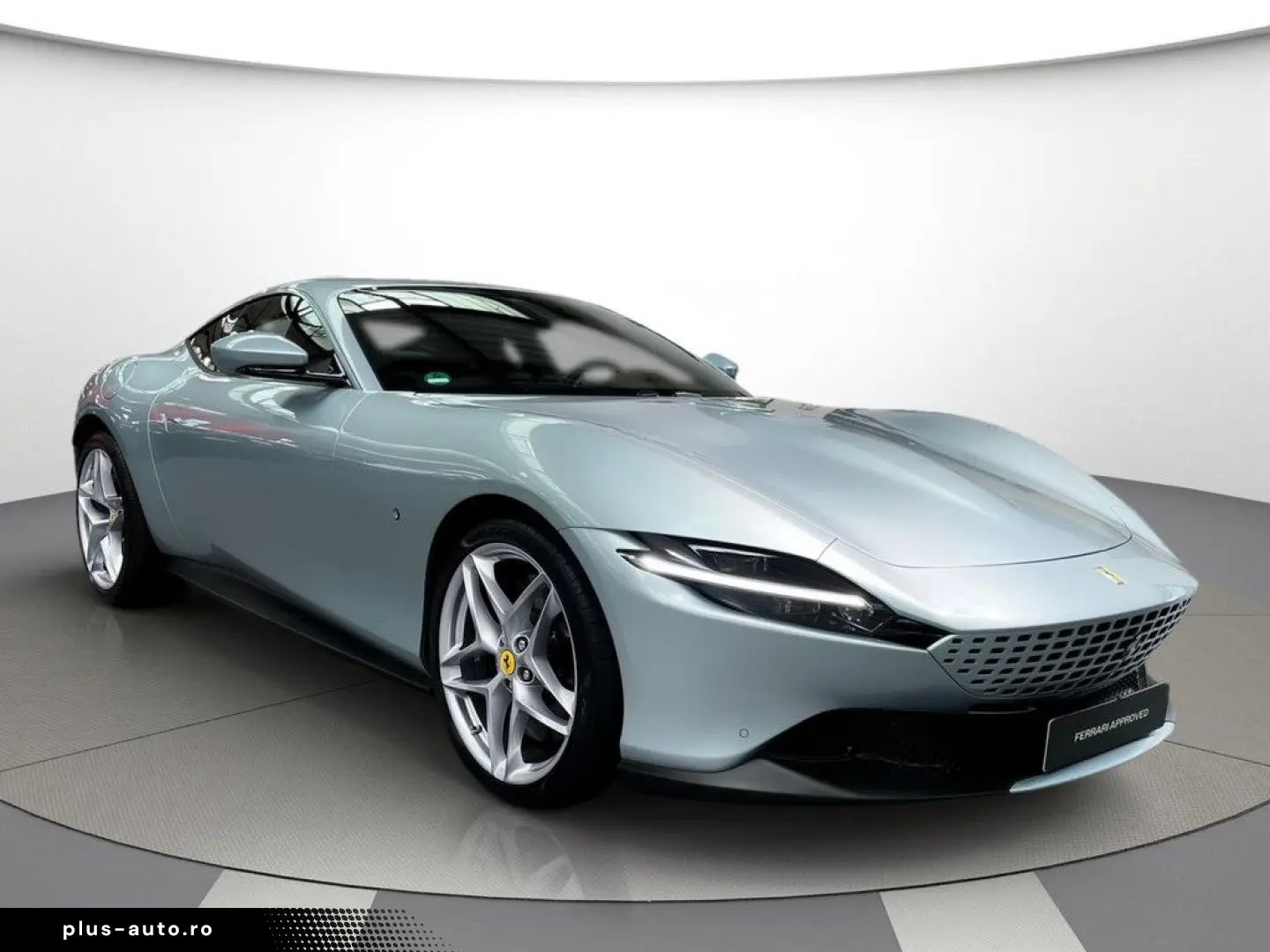 FERRARI Roma Grigio Alloy Cioccolato Magneride Alcantara