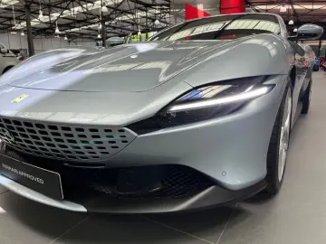 FERRARI Roma Grigio Alloy Cioccolato Magneride Alcantara