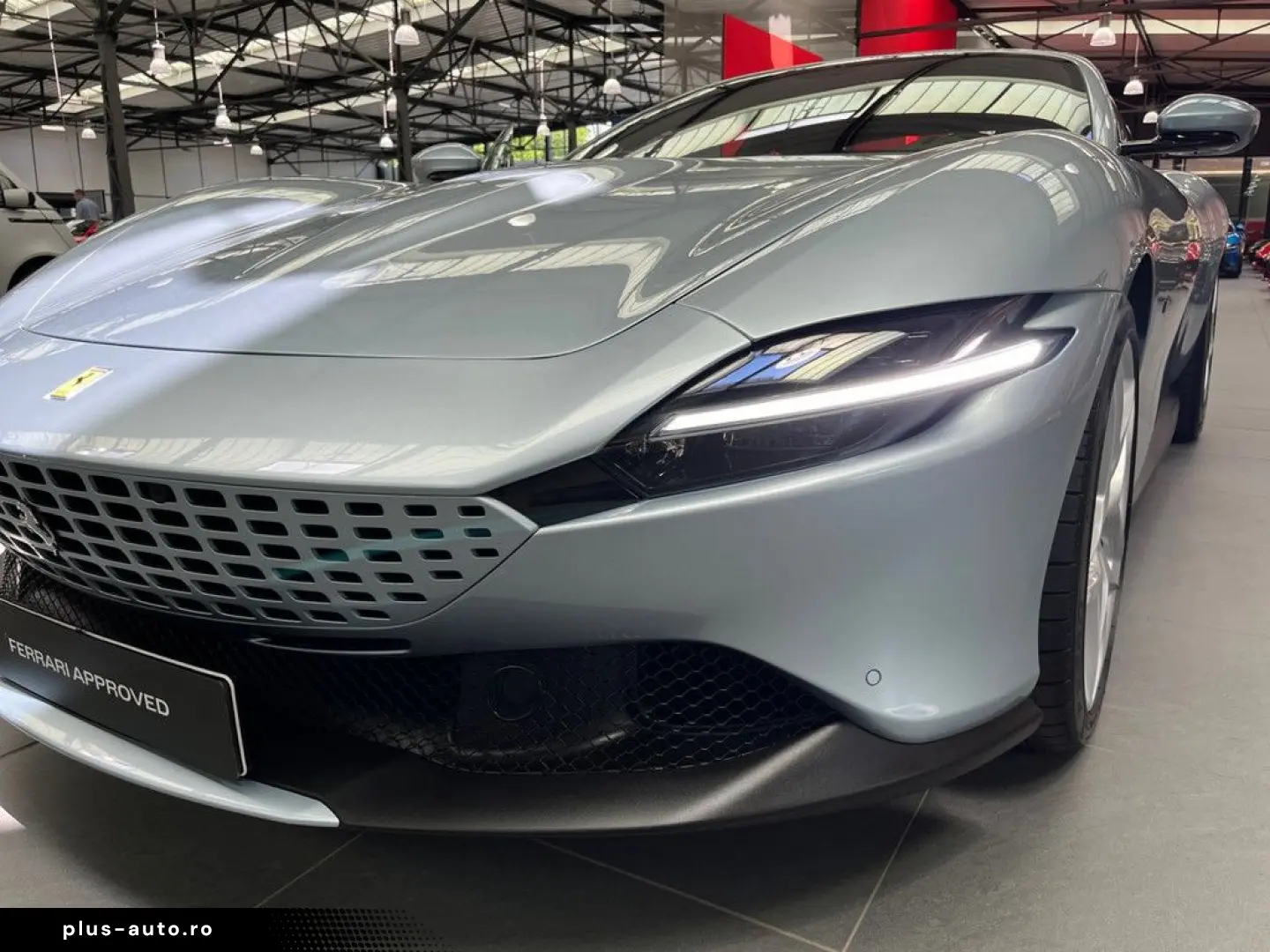 FERRARI Roma Grigio Alloy Cioccolato Magneride Alcantara