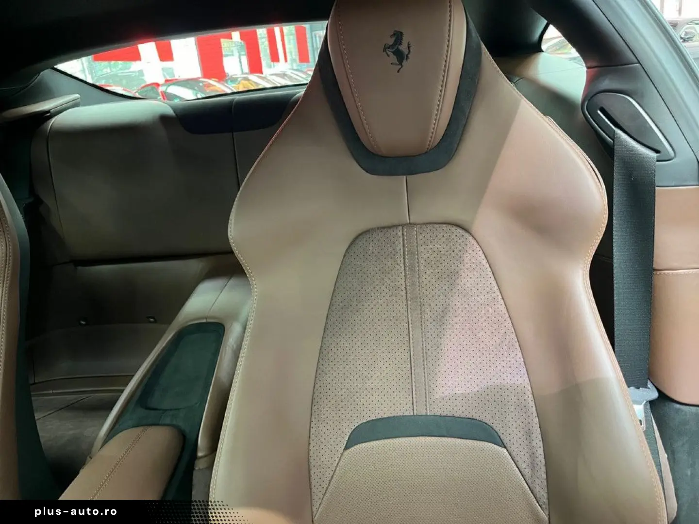 FERRARI Roma Grigio Alloy Cioccolato Magneride Alcantara