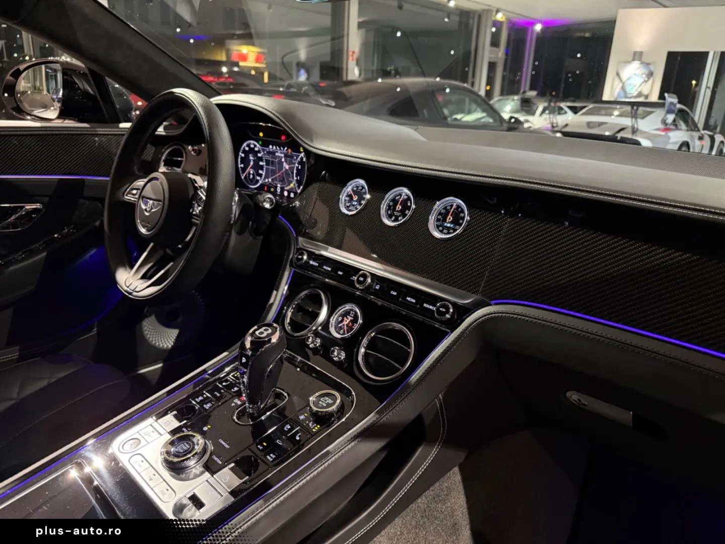 BENTLEY GT V8 Mulliner Carbon Ext Massage Ventil NightV B&O