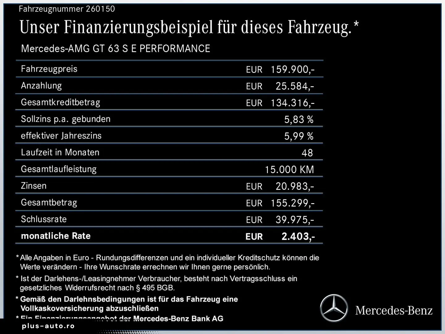 MERCEDES-BENZ Mercedes-AMG GT 63 S E PERFORMANCE VOL&hellip;