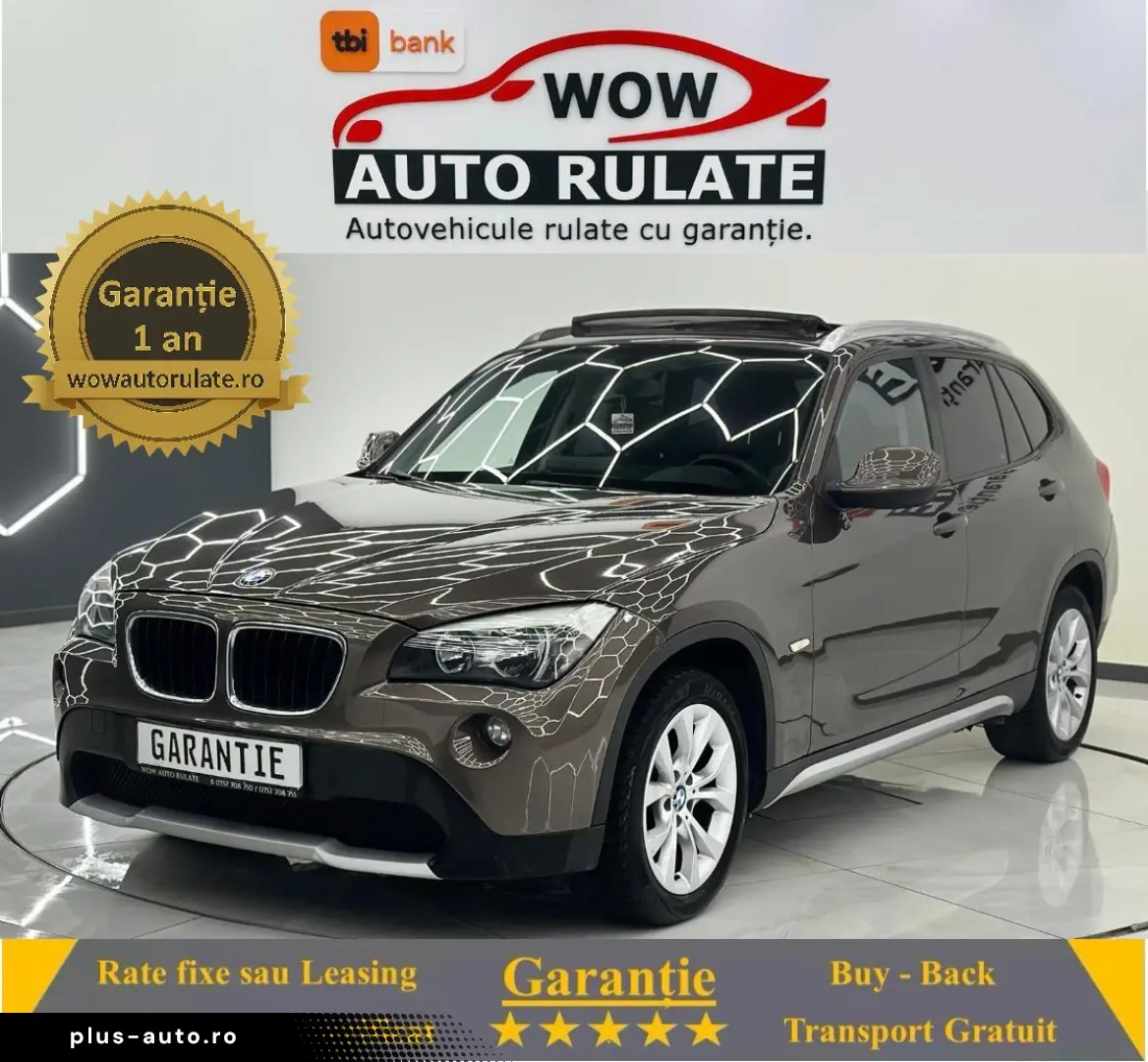 BMW X1 2012 2.0D E5 Garantie 12Luni Rate Avans 0 Doar Cu Bul