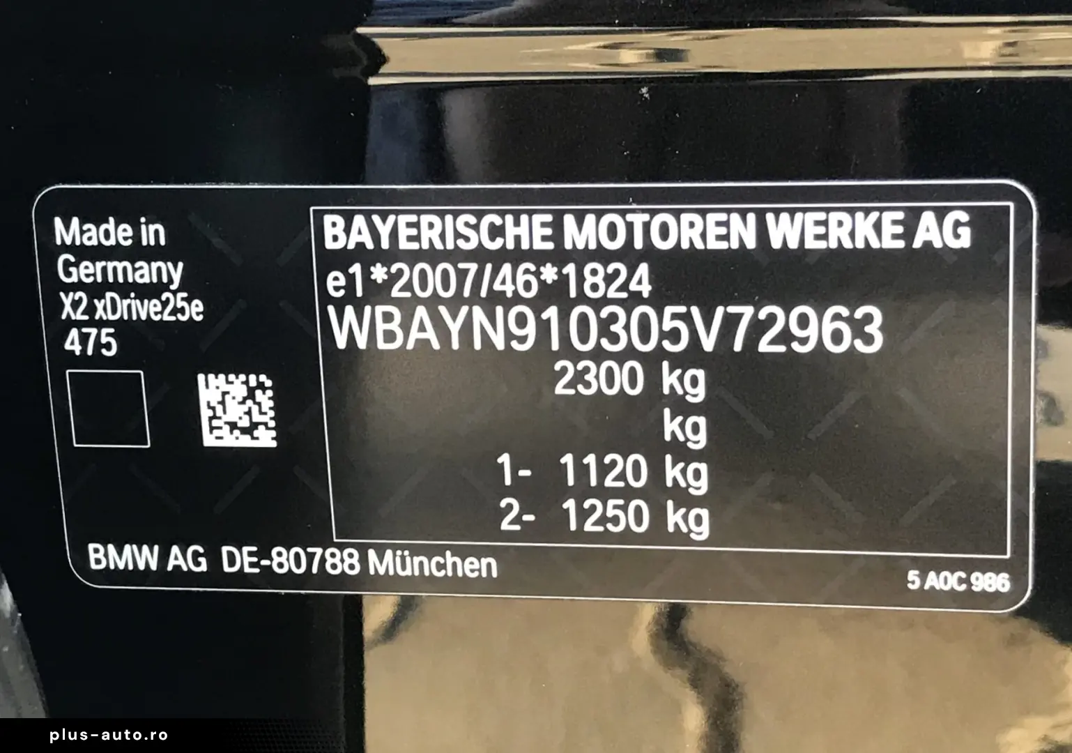 BMW X2 25E XDRIVE M Style F39  HYBRID