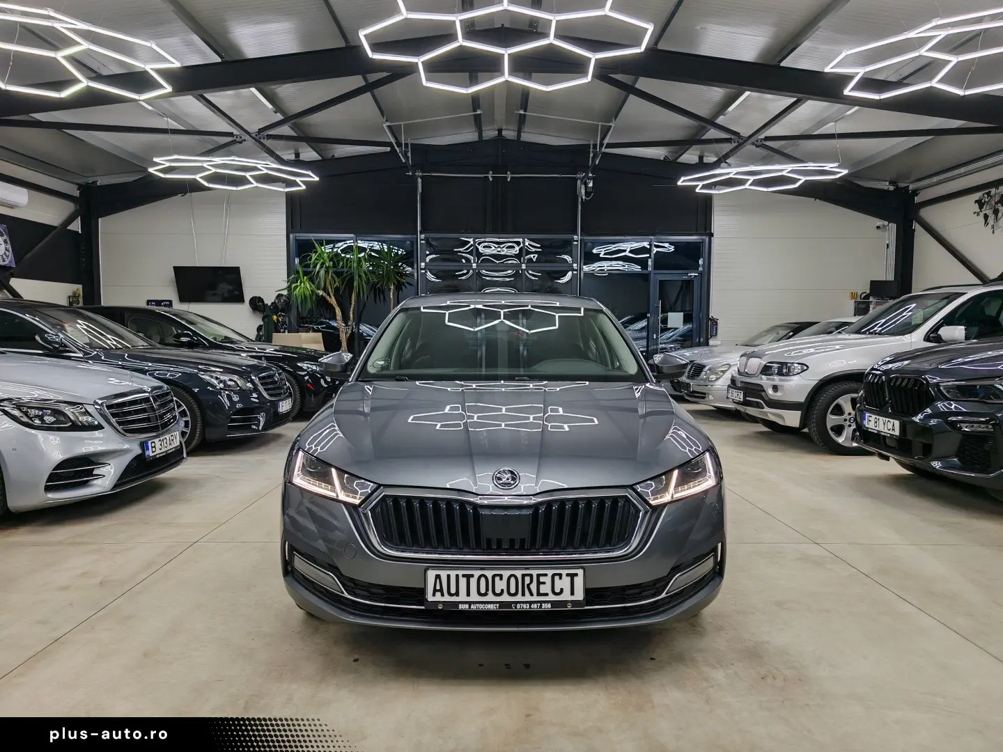 Skoda Octavia Faruri led Încălzire Camera Android 1 prop