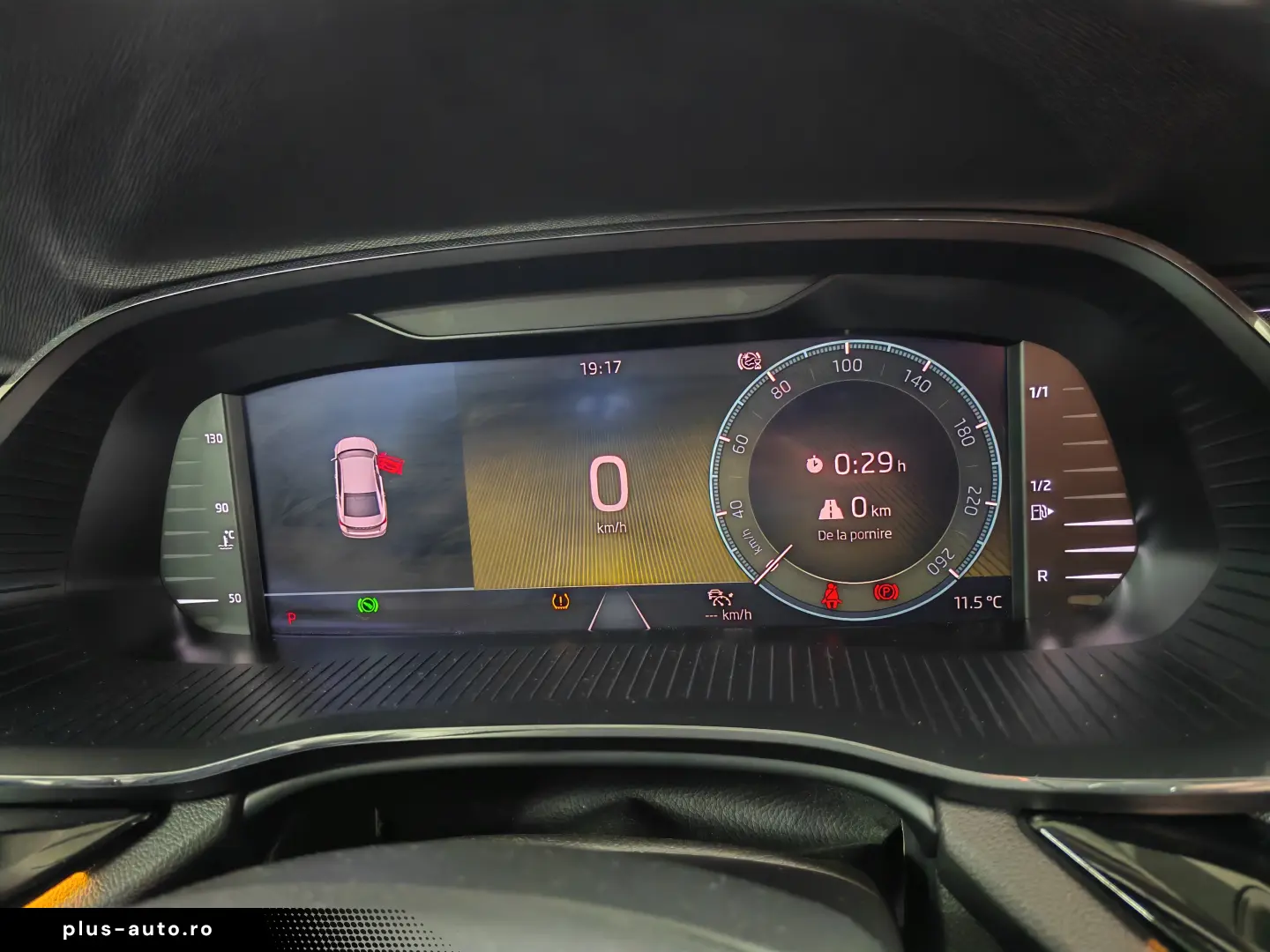 Skoda Octavia Faruri led Încălzire Camera Android 1 prop