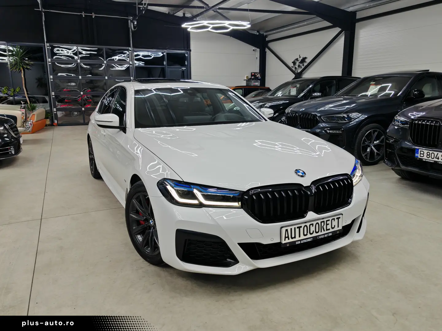 BMW 530icM Pachet Alb Mineral Laser H&K Ventilație TVA