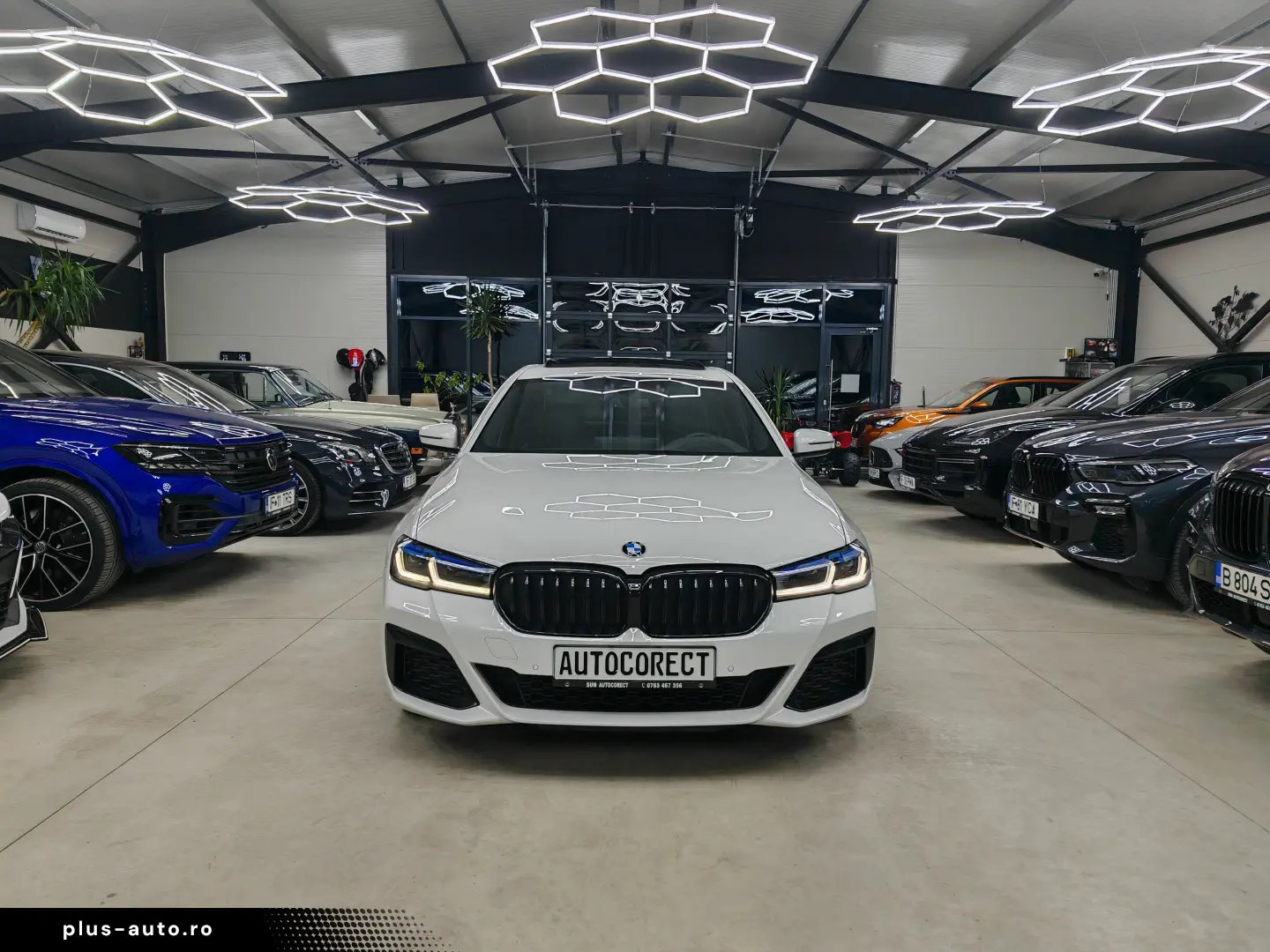 BMW 530icM Pachet Alb Mineral Laser H&K Ventilație TVA