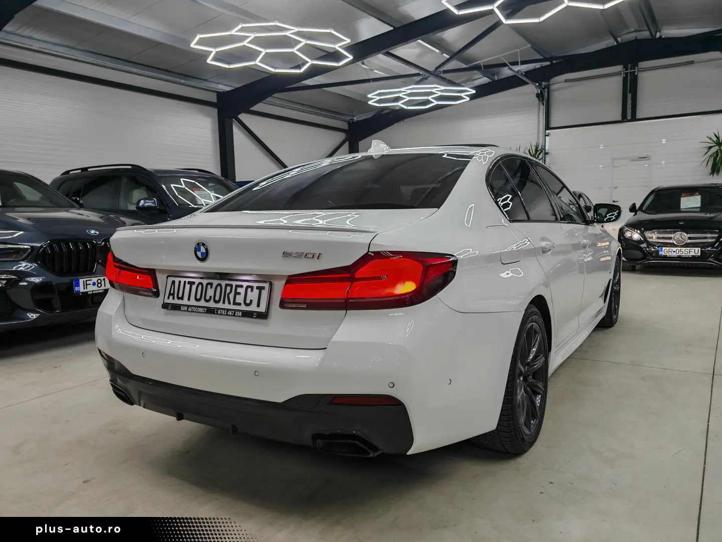 BMW 530icM Pachet Alb Mineral Laser H&K Ventilație TVA