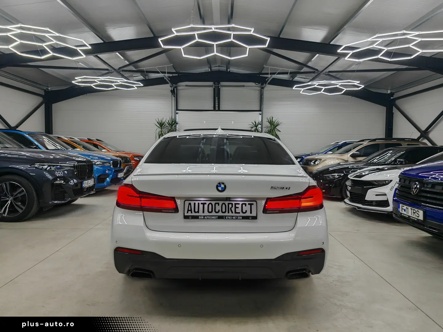 BMW 530icM Pachet Alb Mineral Laser H&K Ventilație TVA