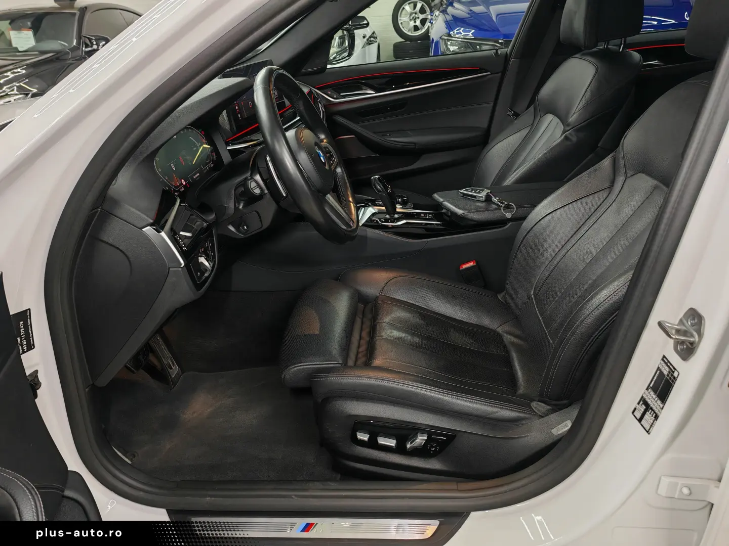 BMW 530icM Pachet Alb Mineral Laser H&K Ventilație TVA