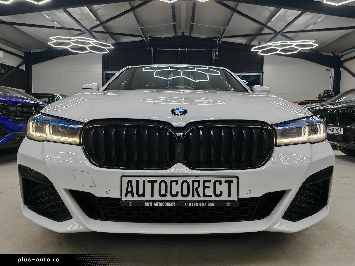 BMW 530icM Pachet Alb Mineral Laser H&K Ventilație TVA