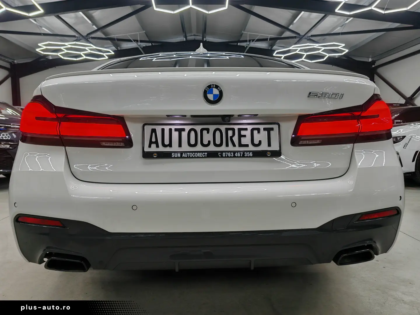 BMW 530icM Pachet Alb Mineral Laser H&K Ventilație TVA