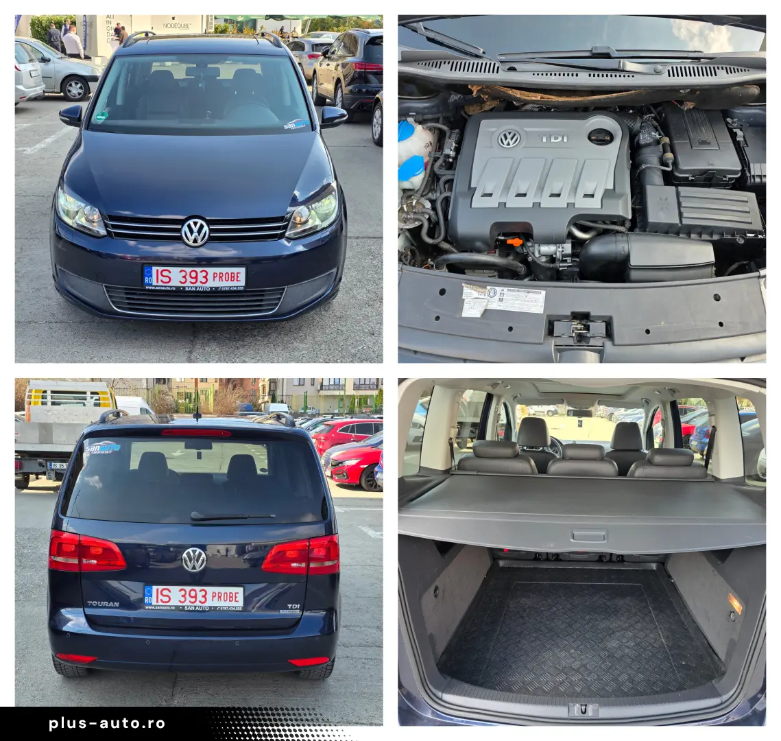 VW Touran 2011 1.6 TDI 105 CP euro 5