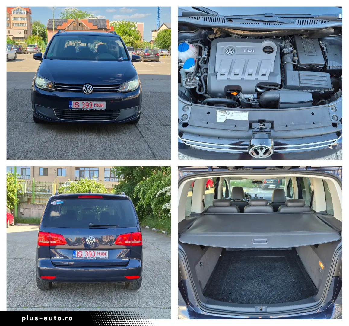 VW Touran 2011 1.6 TDI 105 CP euro 5