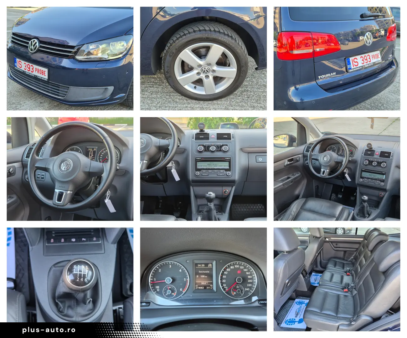 VW Touran 2011 1.6 TDI 105 CP euro 5