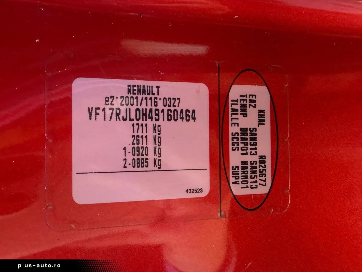 1.5 dCi 90 CP Euro 5   Garantie   Rate