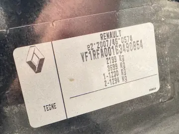 Renault Scenic  FAB 06-2019  1.7 Diesel 120 CP   Euro 6