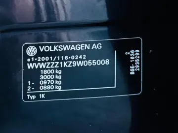 VW Golf 5 1.6 MPI  Fab 06-2008 Euro 4   1.6 BENZINA 102CP