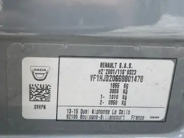 DACIA DUSTER Journey  FAB- 06-2022  1.5 DIESEL 116CP