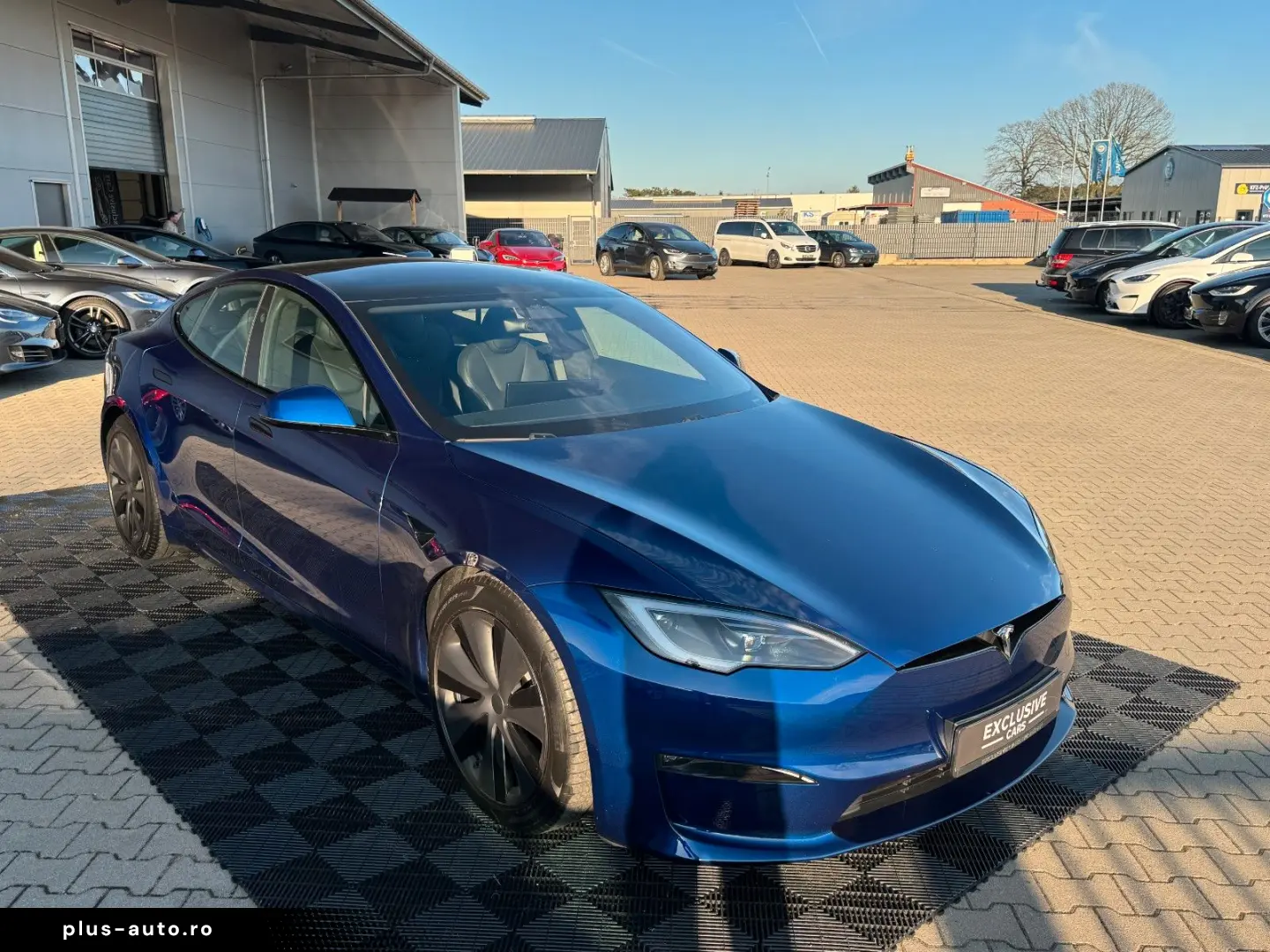 TESLA MODEL S MAXIMAL RANGE   Palladium   MATRIX   HW4