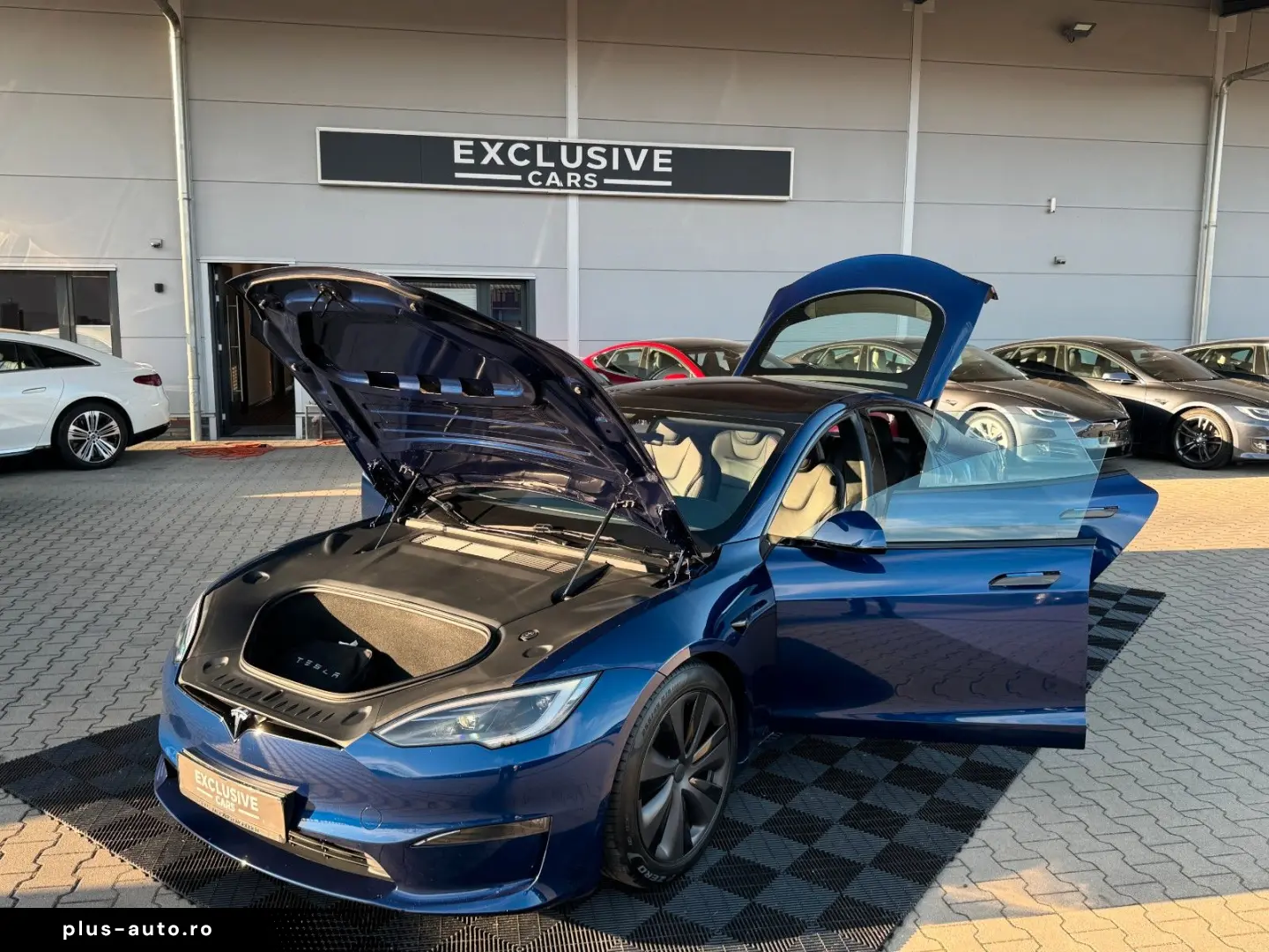 TESLA MODEL S MAXIMAL RANGE   Palladium   MATRIX   HW4