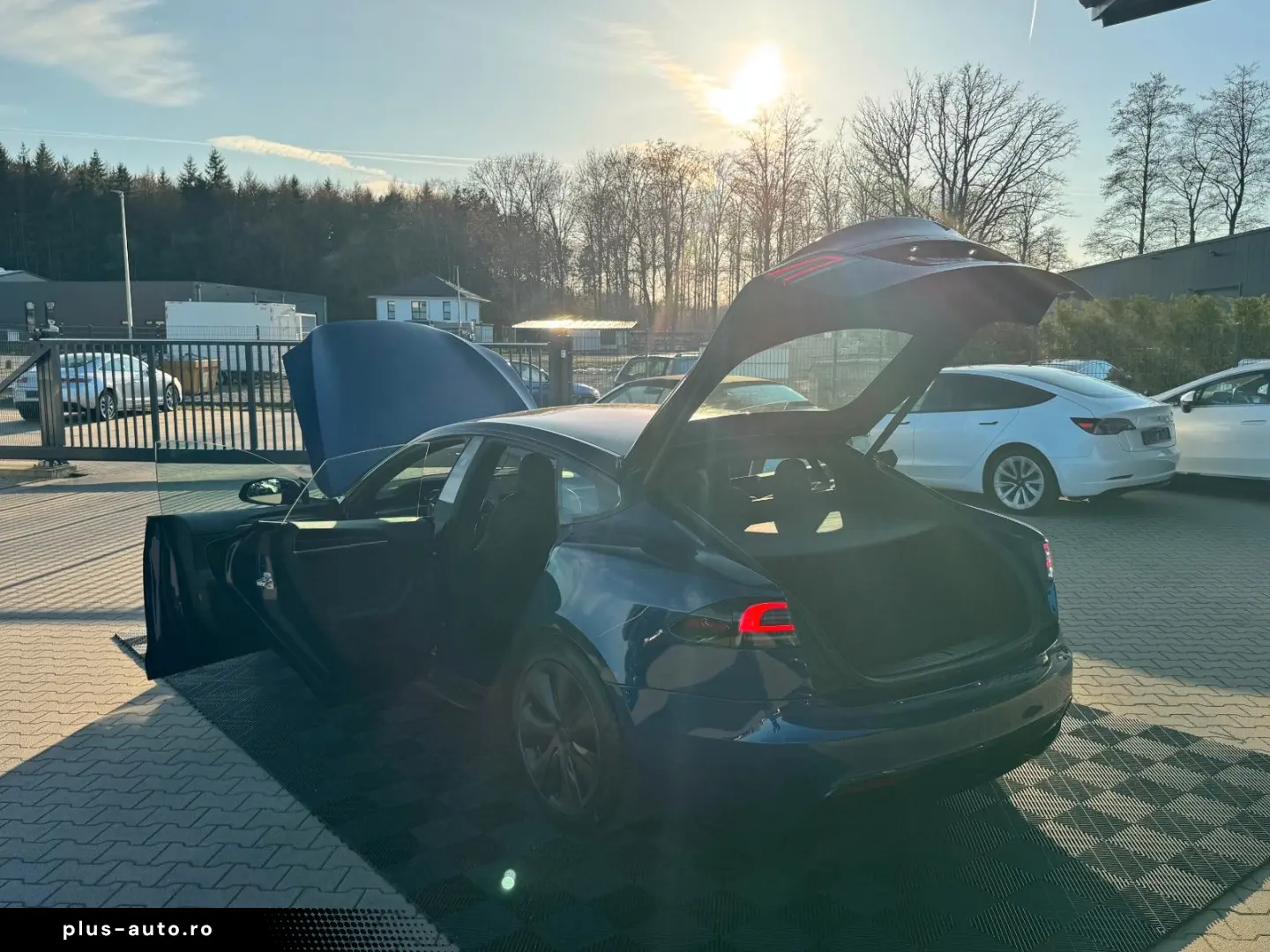 TESLA MODEL S MAXIMAL RANGE   Palladium   MATRIX   HW4