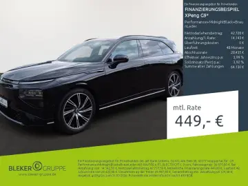 XPENG G9 Performance MidnightBlack BraunLeder