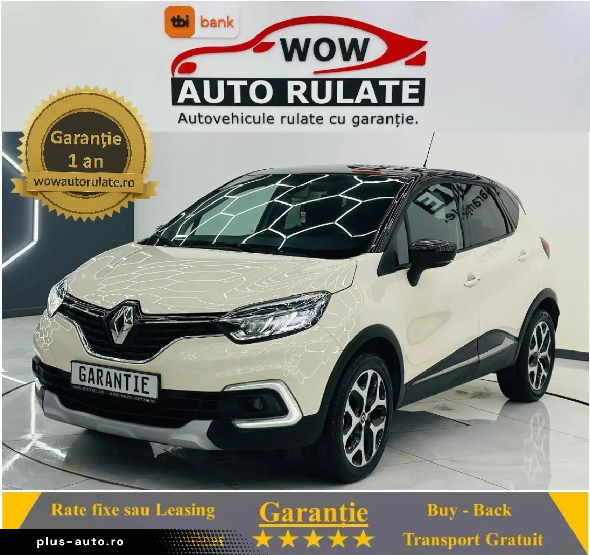 RENAULT CAPTUR 2019 09.i E6 Garantie 12 Luni Rate Avans 0 Do