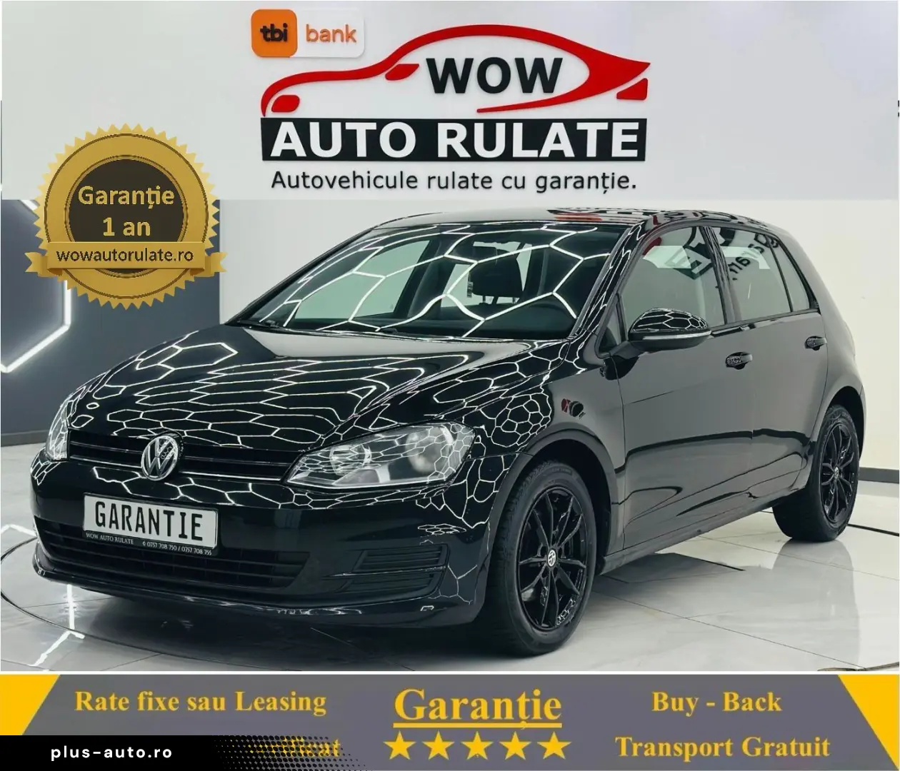 VOLKSWAGEN GOLF 2013 1.6D E5 Garantie 12 Luni Rate Avans 0 D