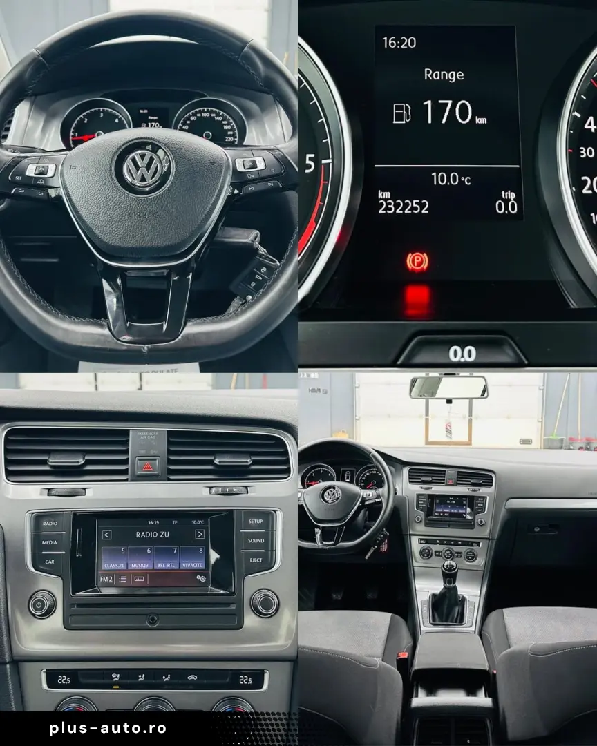 VOLKSWAGEN GOLF 2013 1.6D E5 Garantie 12 Luni Rate Avans 0 D