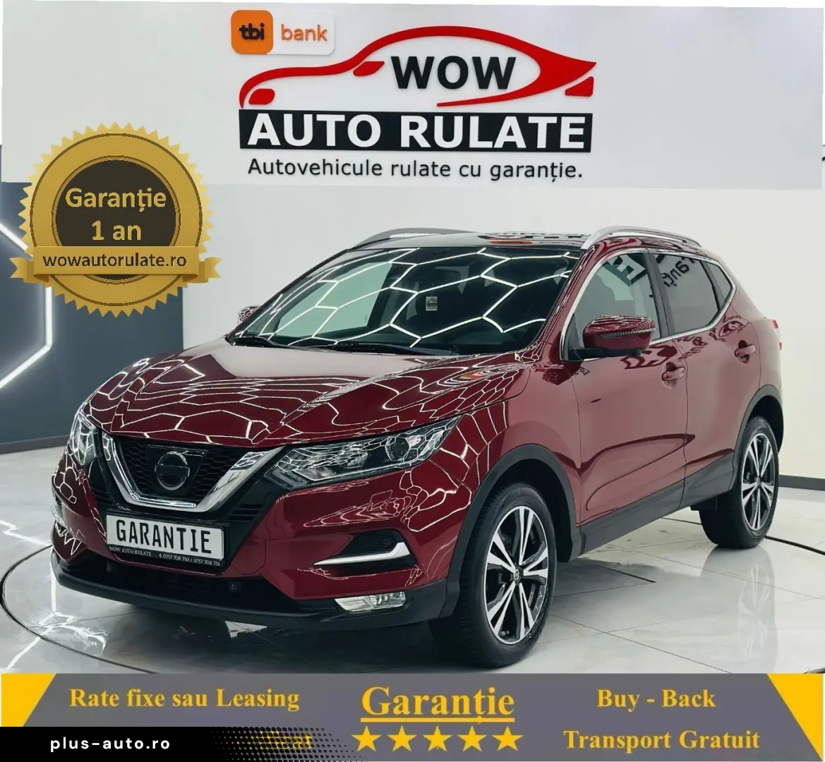 NISSAN Qashqai 2017 1.2i E6 Garantie 12 Luni Rate Avans 0 Do