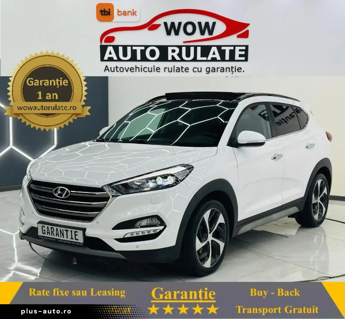 HYUNDAI TUCSON 2018 1.6i E6 Garantie 12 Luni Rate Avans 0 Do