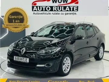 RENAULT MEGANE 2015 1.5D E5 Garantie 12 Luni Rate Avans 0 Do
